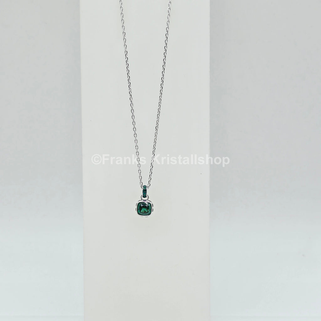 SWAROVSKI Birthstone Halskette Anhänger Mai, Grün, Rhodiniert 5651793