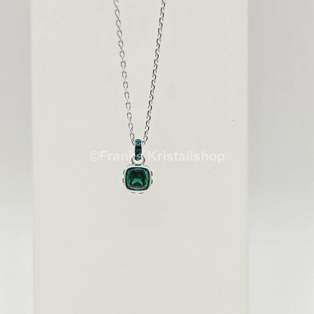 SWAROVSKI Birthstone Halskette Anhänger Mai, Grün, Rhodiniert 5651793