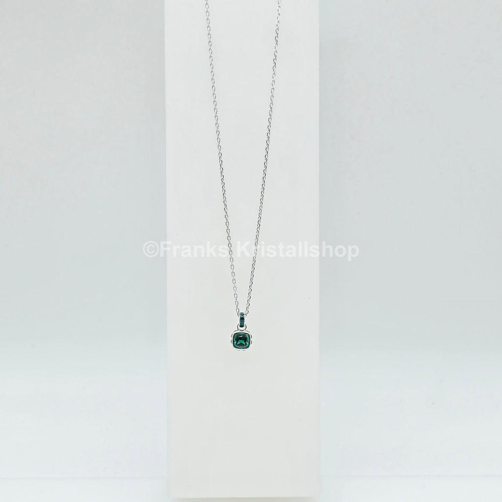 SWAROVSKI Birthstone Halskette Anhänger Mai, Grün, Rhodiniert 5651793