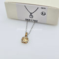 SWAROVSKI Birthstone Halskette November, Gelb, Rhodiniert 5651792