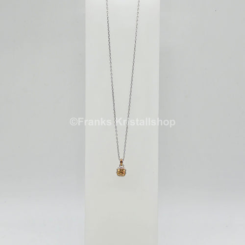 SWAROVSKI Birthstone Halskette November, Gelb, Rhodiniert 5651792