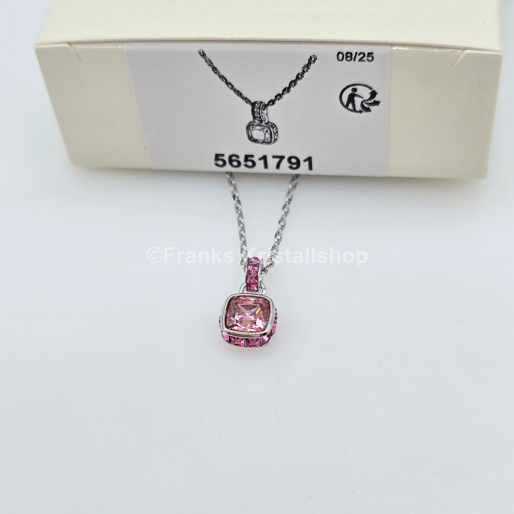 SWAROVSKI Birthstone Halskette Anhänger Oktober, Rosa, Rhodiniert 5651791