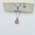 SWAROVSKI Birthstone Halskette Anhänger Oktober, Rosa, Rhodiniert 5651791