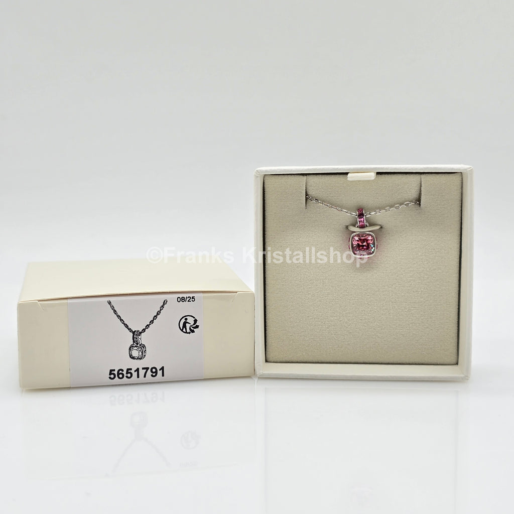 SWAROVSKI Birthstone Halskette Anhänger Oktober, Rosa, Rhodiniert 5651791