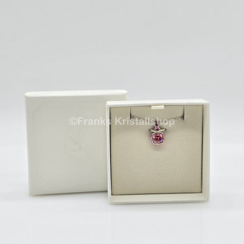 SWAROVSKI Birthstone Halskette Anhänger Oktober, Rosa, Rhodiniert 5651791