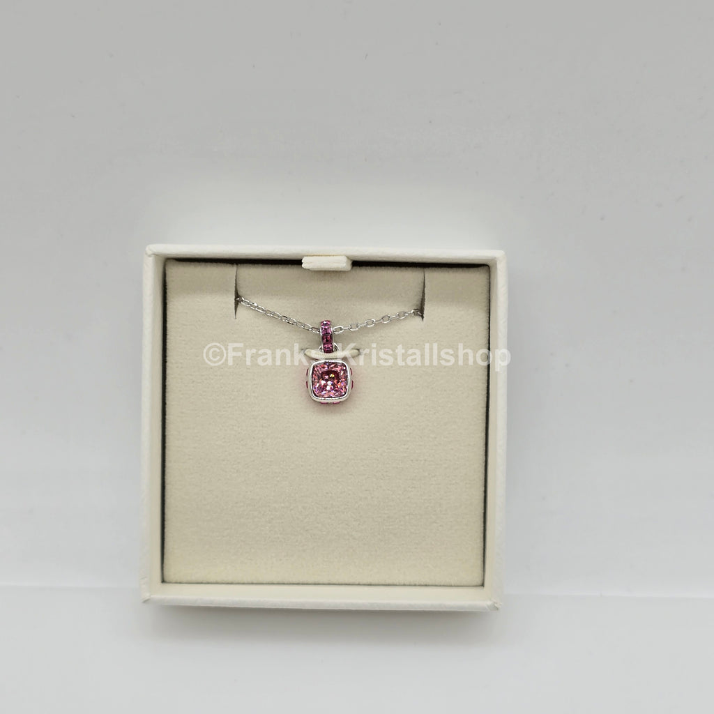 SWAROVSKI Birthstone Halskette Anhänger Oktober, Rosa, Rhodiniert 5651791