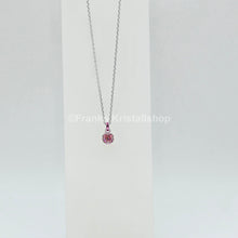 Lade das Bild in den Galerie-Viewer, SWAROVSKI Birthstone Halskette Anhänger Oktober, Rosa, Rhodiniert 5651791
