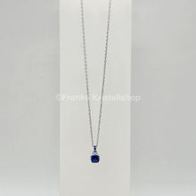 Lade das Bild in den Galerie-Viewer, SWAROVSKI Birthstone Halskette Anhänger September, Blau, Rhodiniert 5651790
