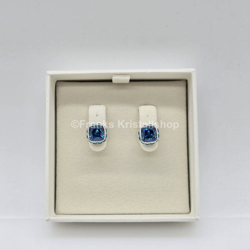 SWAROVSKI Birthstone Ohrstecker, Dezember, Blau, Rhodiniert 5660796