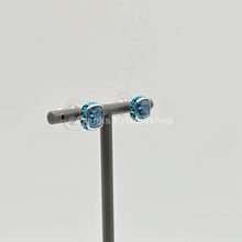 Lade das Bild in den Galerie-Viewer, SWAROVSKI Birthstone Ohrstecker, Dezember, Blau, Rhodiniert 5660796
