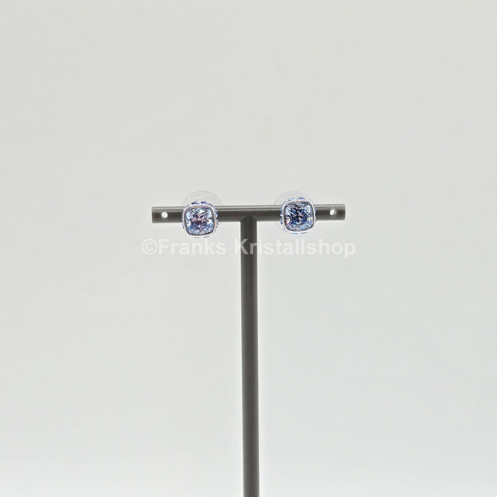 SWAROVSKI Birthstone Ohrstecker, März, Blau, Rhodiniert 5660800