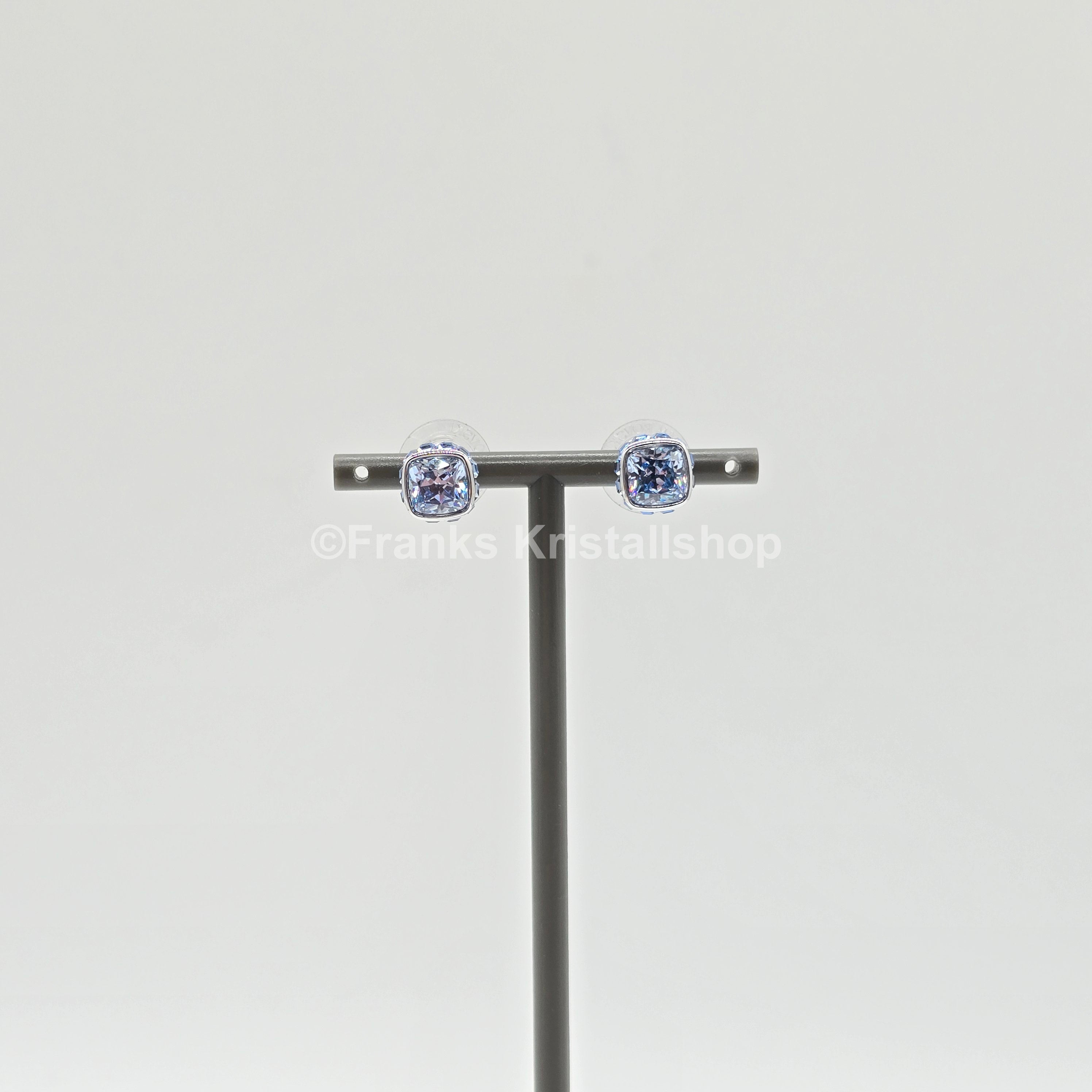 SWAROVSKI Birthstone Ohrstecker, März, Blau, Rhodiniert 5660800