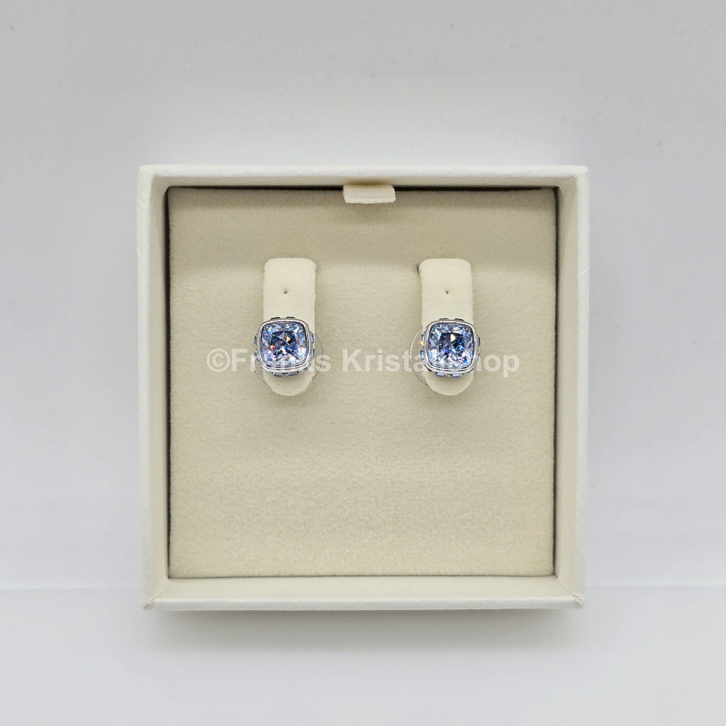 SWAROVSKI Birthstone Ohrstecker, März, Blau, Rhodiniert 5660800