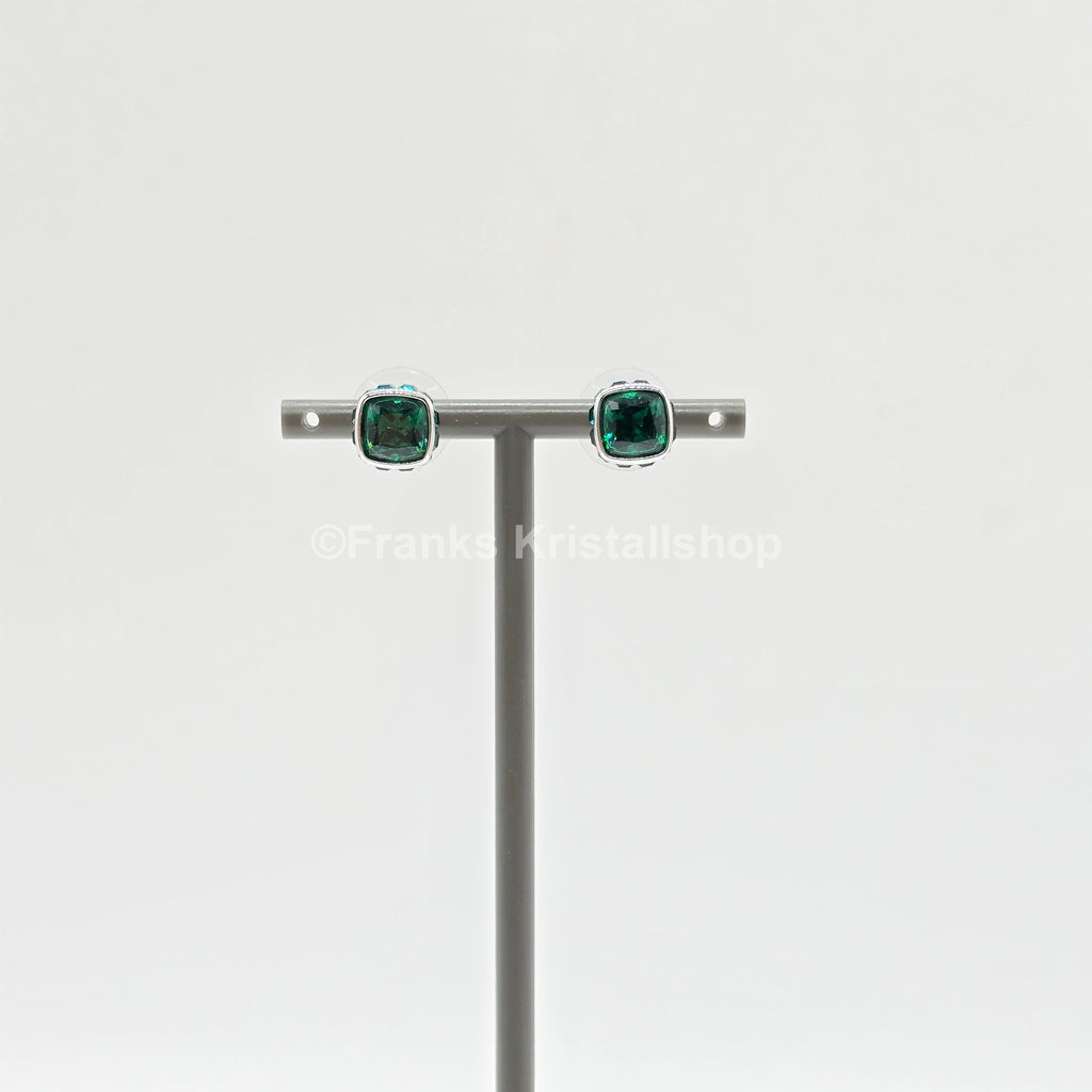 SWAROVSKI Birthstone Ohrstecker, Mai, Grün, Rhodiniert 5660801