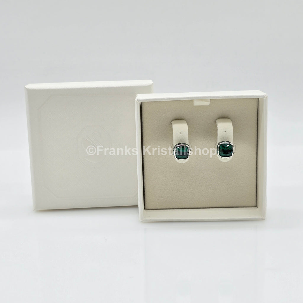 SWAROVSKI Birthstone Ohrstecker, Mai, Grün, Rhodiniert 5660801
