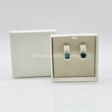 Lade das Bild in den Galerie-Viewer, SWAROVSKI Birthstone Ohrstecker, Mai, Grün, Rhodiniert 5660801
