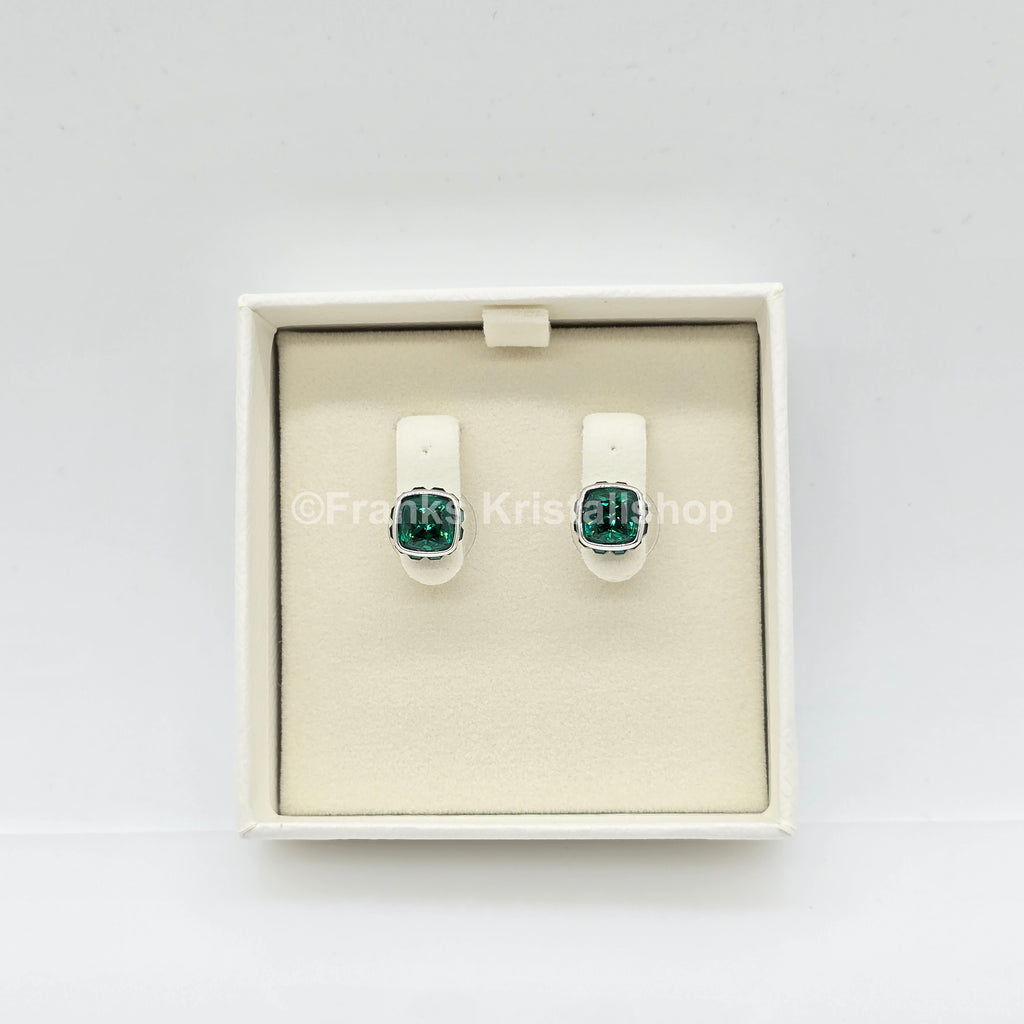 SWAROVSKI Birthstone Ohrstecker, Mai, Grün, Rhodiniert 5660801
