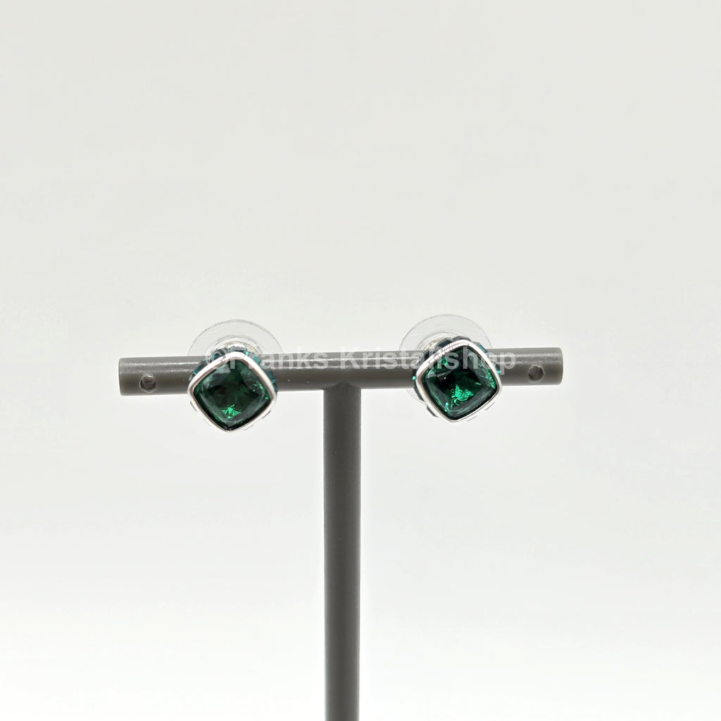 SWAROVSKI Birthstone Ohrstecker, Mai, Grün, Rhodiniert 5660801