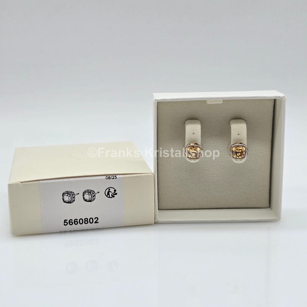 SWAROVSKI Birthstone Ohrstecker, November, Gelb, Rhodiniert 5660802
