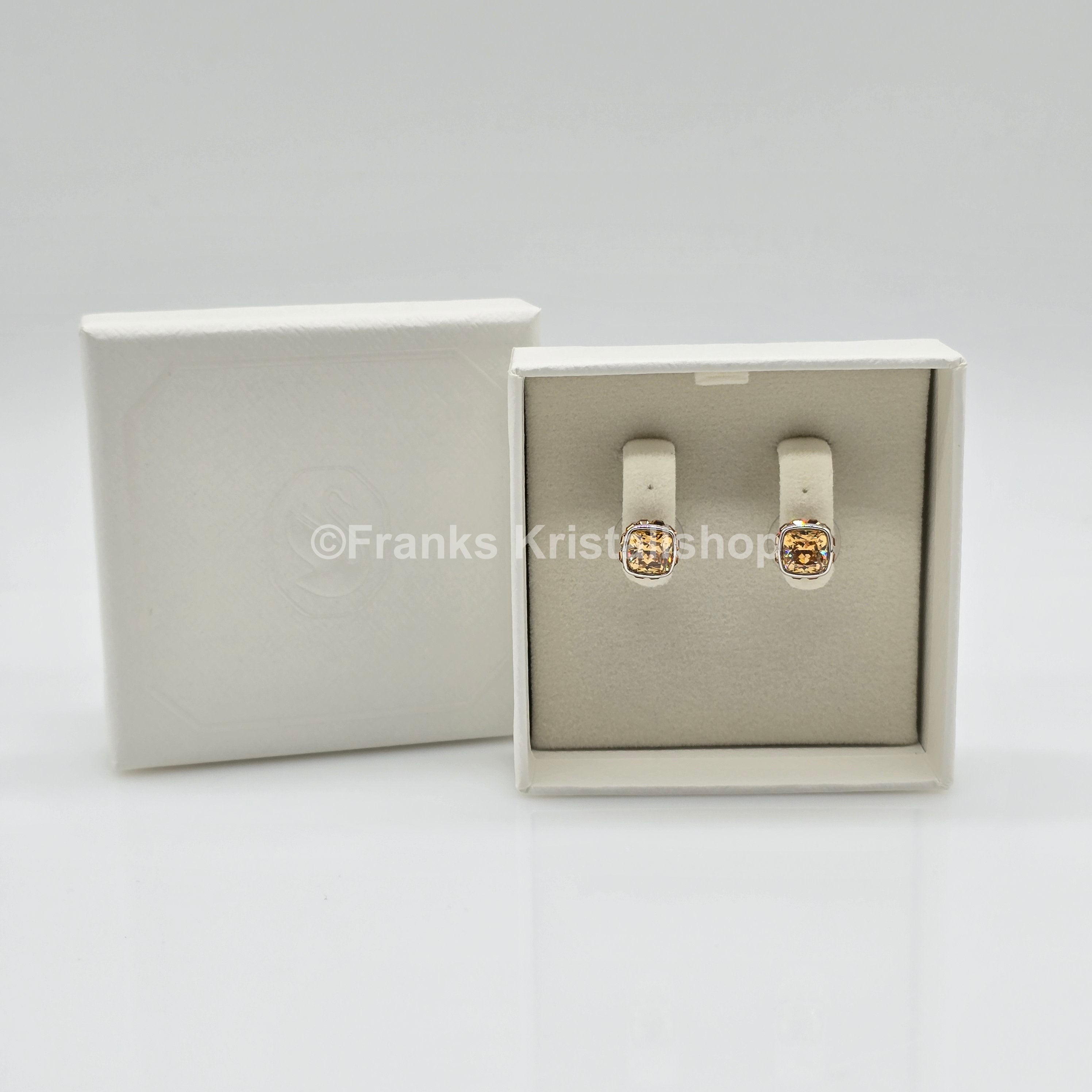SWAROVSKI Birthstone Ohrstecker, November, Gelb, Rhodiniert 5660802