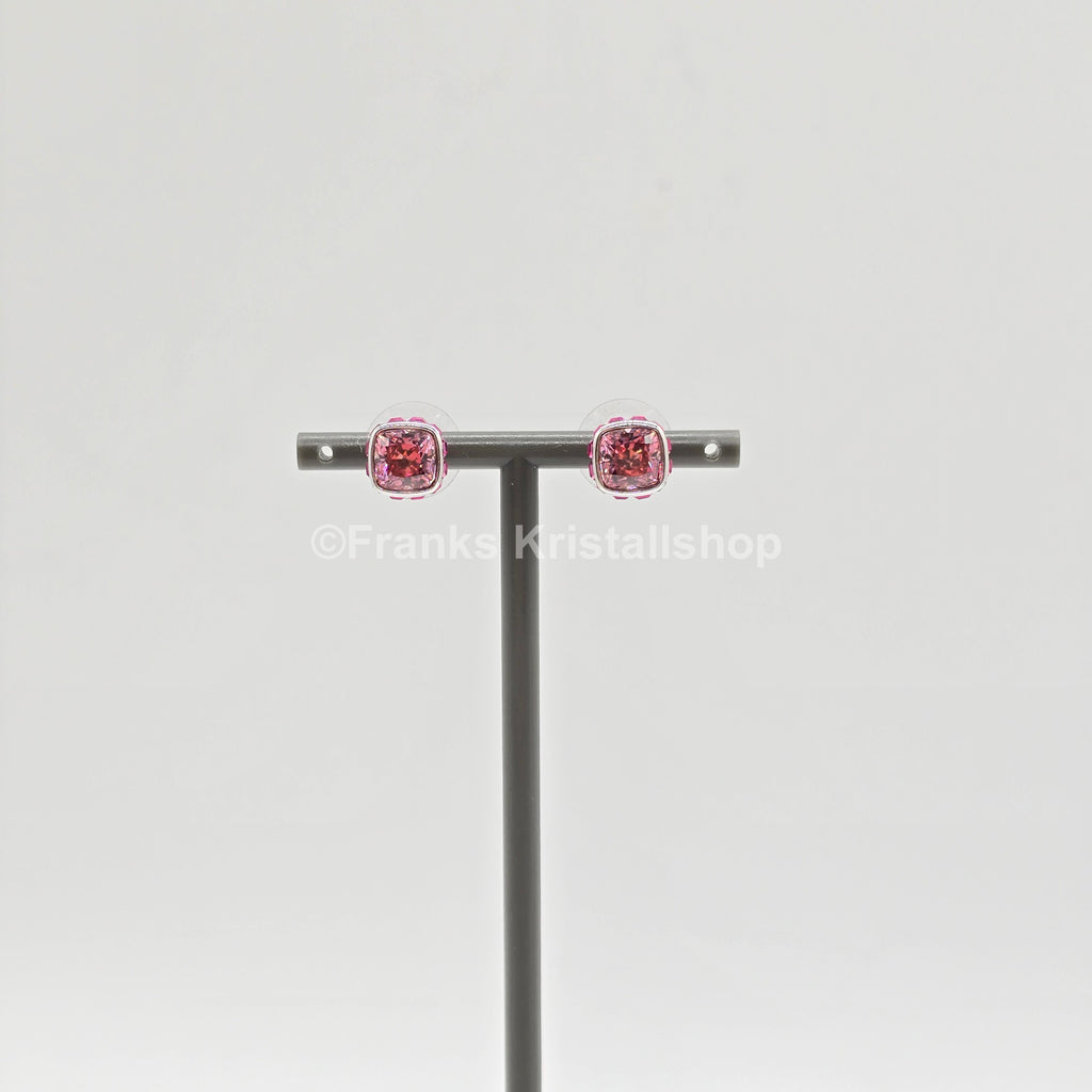 SWAROVSKI Birthstone Ohrstecker, Oktober, Rosa, Rhodiniert 5661960