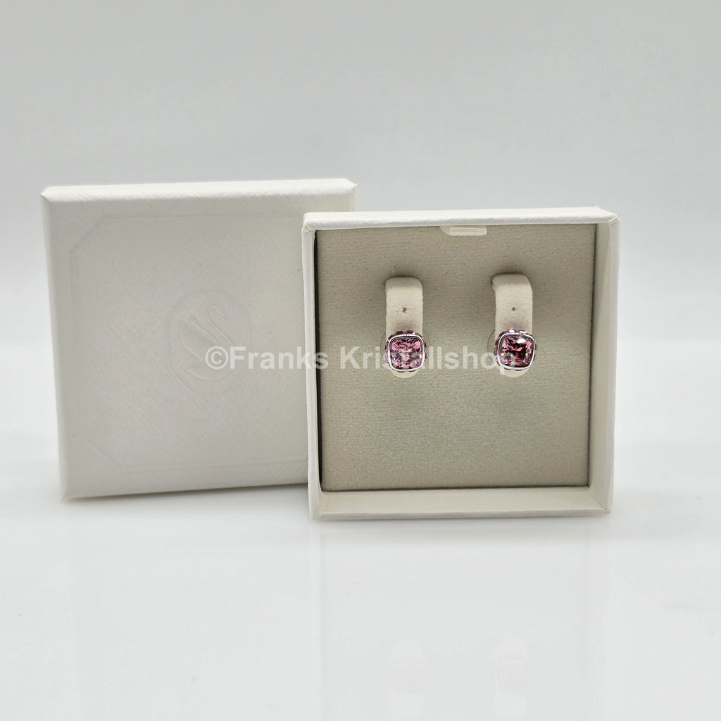 SWAROVSKI Birthstone Ohrstecker, Oktober, Rosa, Rhodiniert 5661960