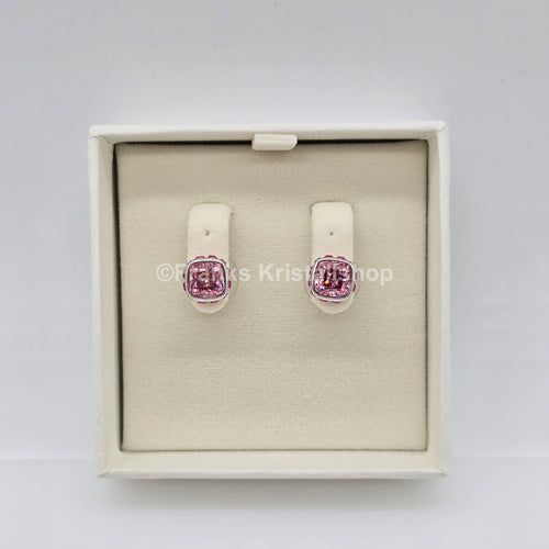 SWAROVSKI Birthstone Ohrstecker, Oktober, Rosa, Rhodiniert 5661960