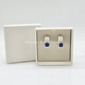 SWAROVSKI Birthstone Ohrstecker, September, Blau, Rhodiniert 5660803