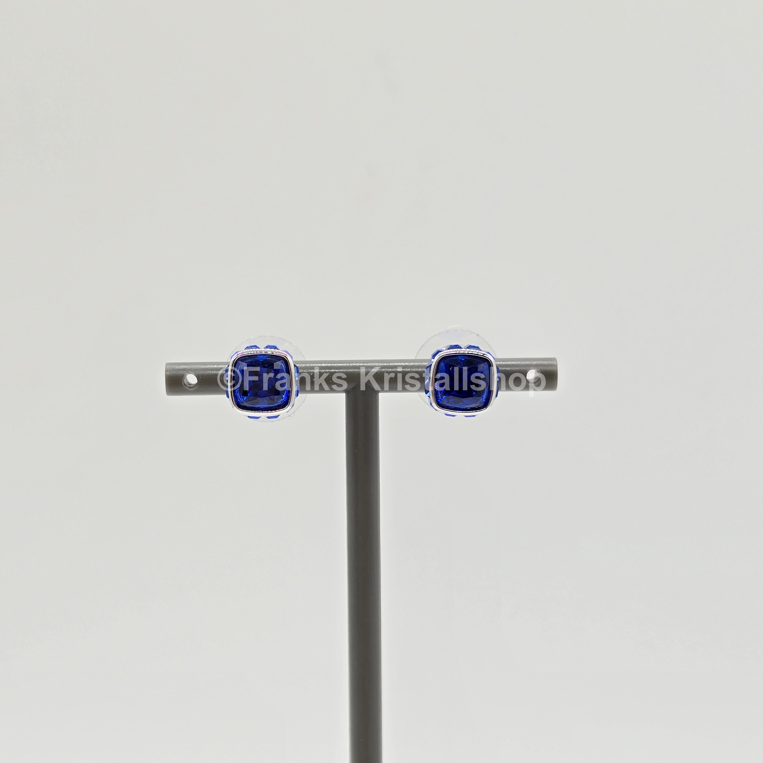 SWAROVSKI Birthstone Ohrstecker, September, Blau, Rhodiniert 5660803