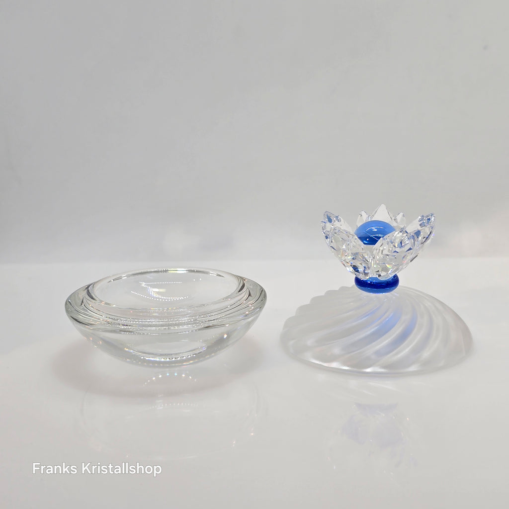 SWAROVSKI Blaue Blüten Schmuckdose 207886