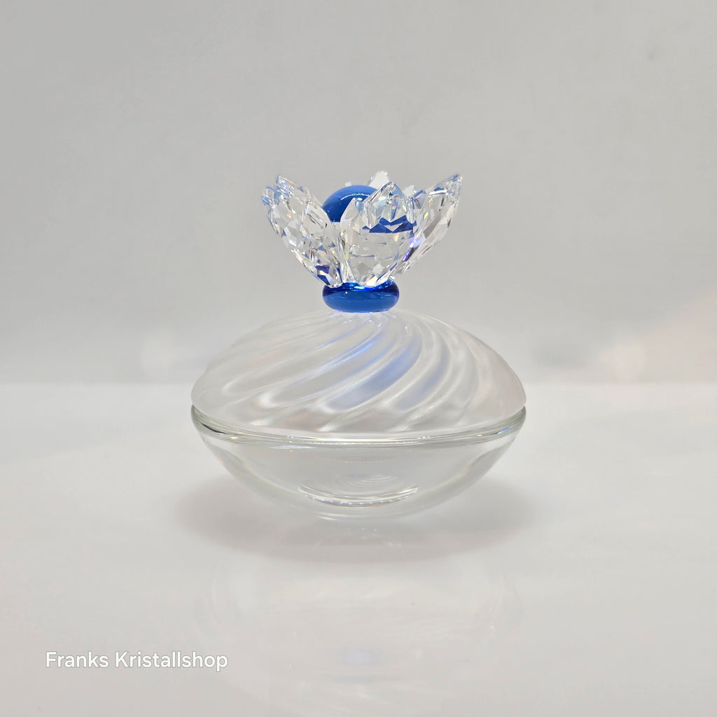 SWAROVSKI Blaue Blüten Schmuckdose 207886