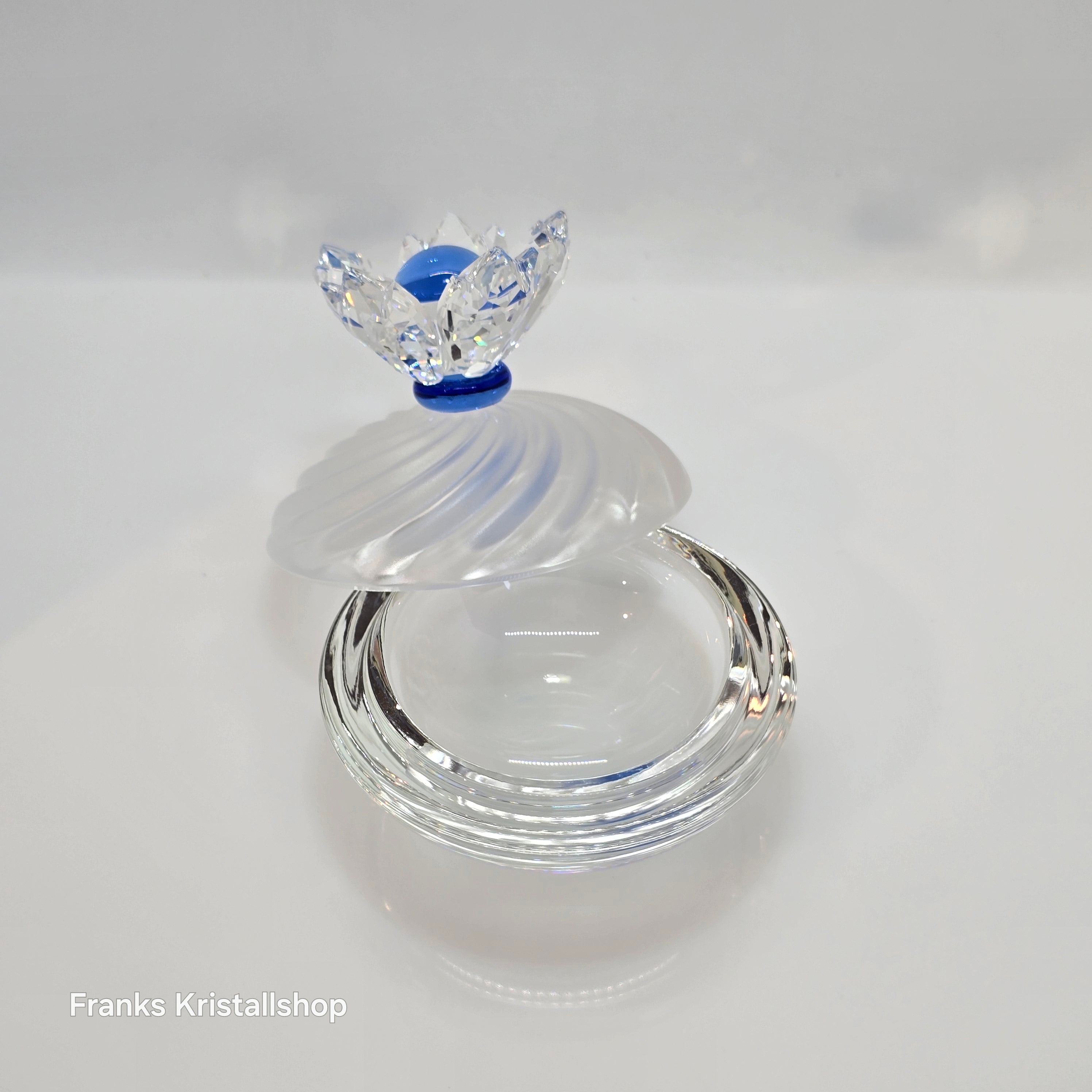 SWAROVSKI Blaue Blüten Schmuckdose 207886