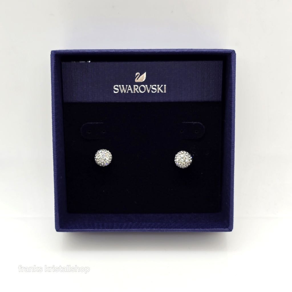SWAROVSKI Blow Ohrstecker Kugel Ohrringe Weiß, Vergoldet 5528455