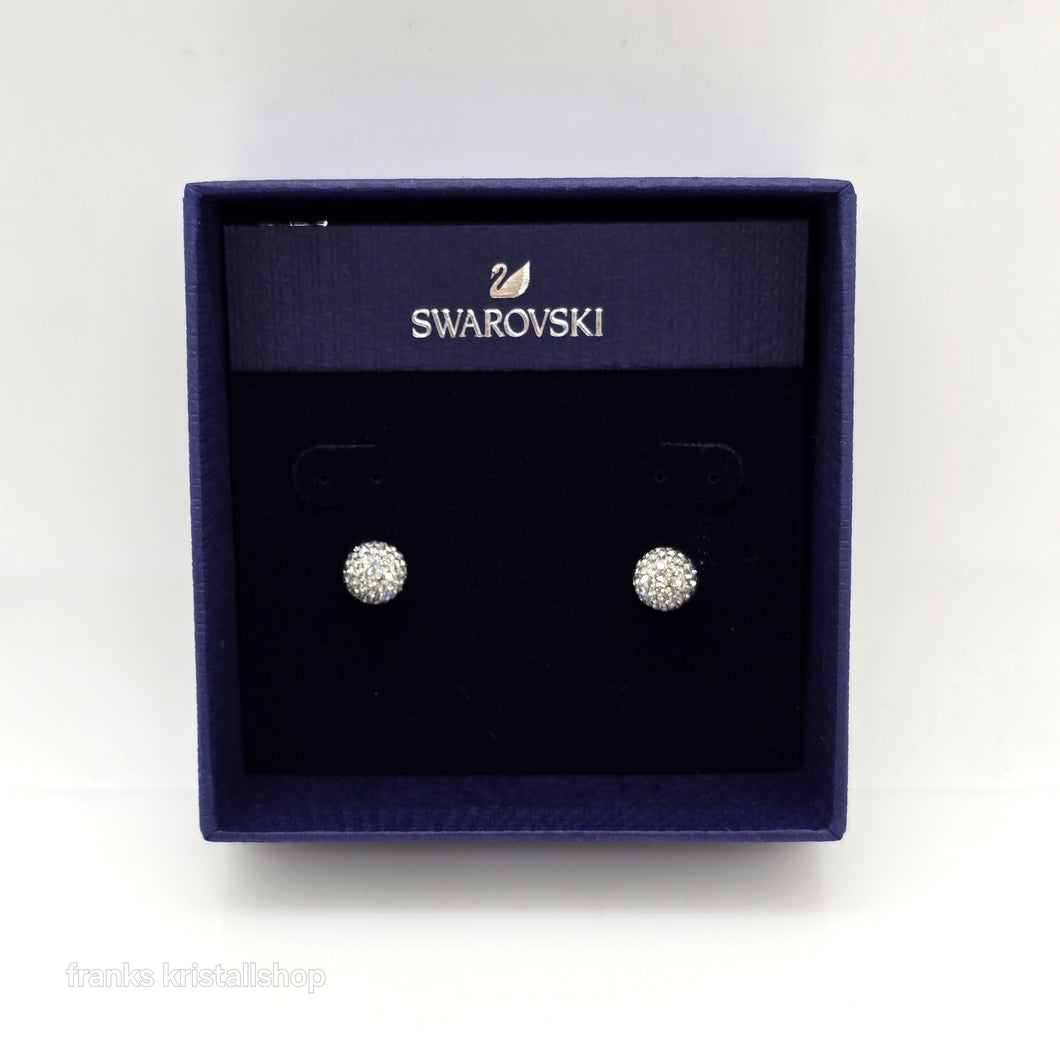 SWAROVSKI Blow Ohrstecker Kugel Ohrringe Weiß, Vergoldet 5528455