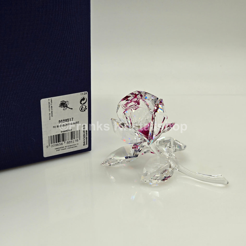 SWAROVSKI Blumenträume Blühende Rose Rosa 5688517