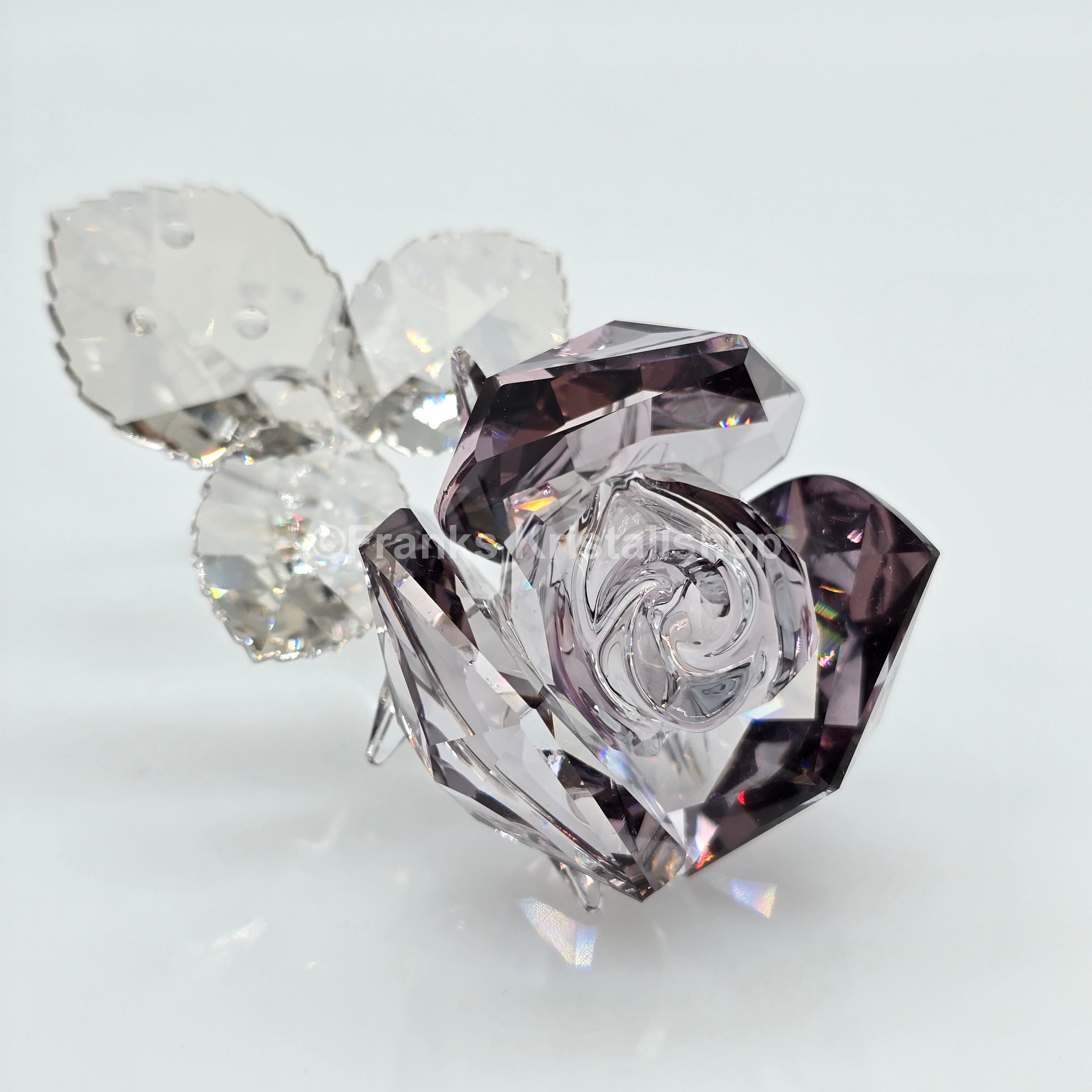 SWAROVSKI Blühende Rose Silver Shade 1113884