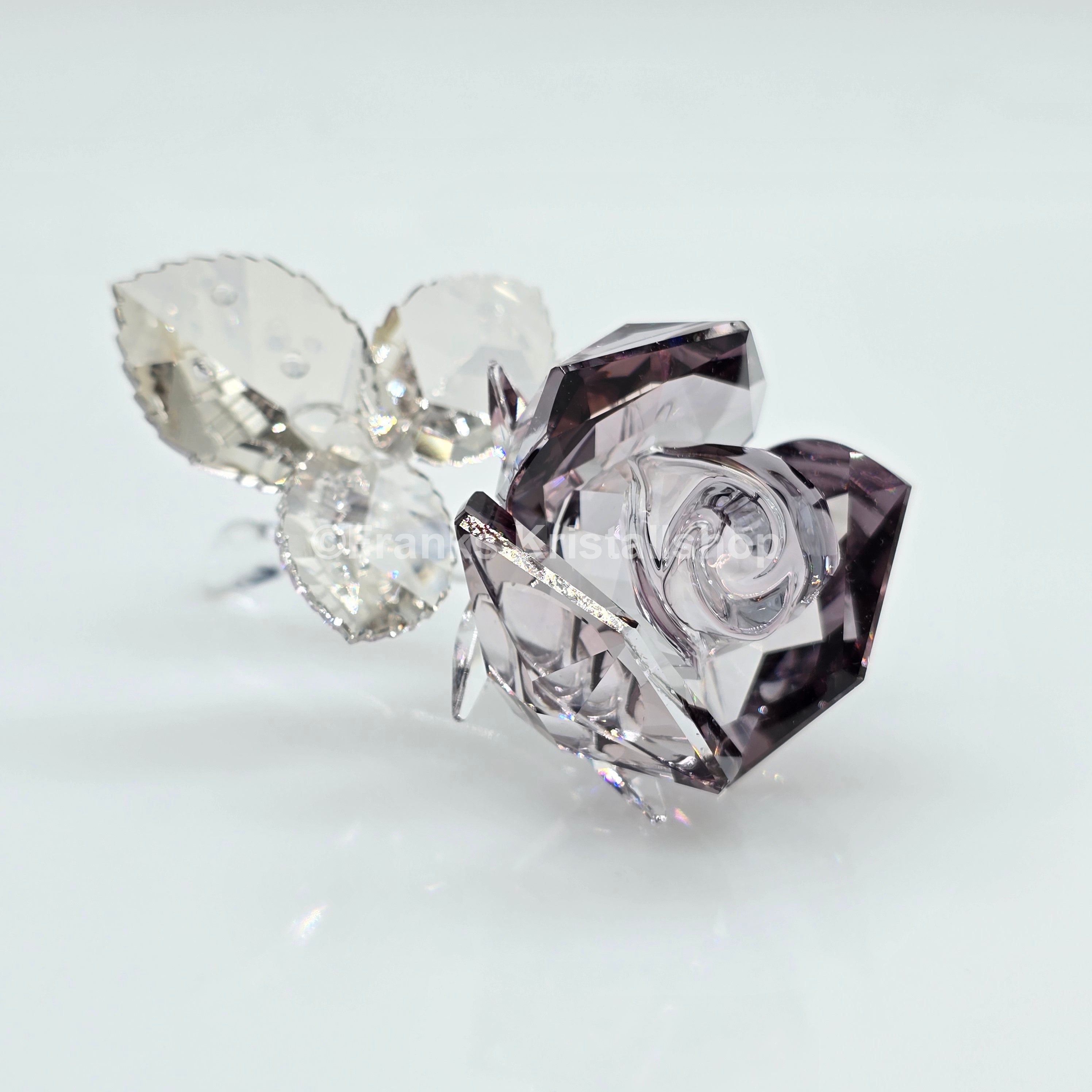 SWAROVSKI Blühende Rose Silver Shade 1113884