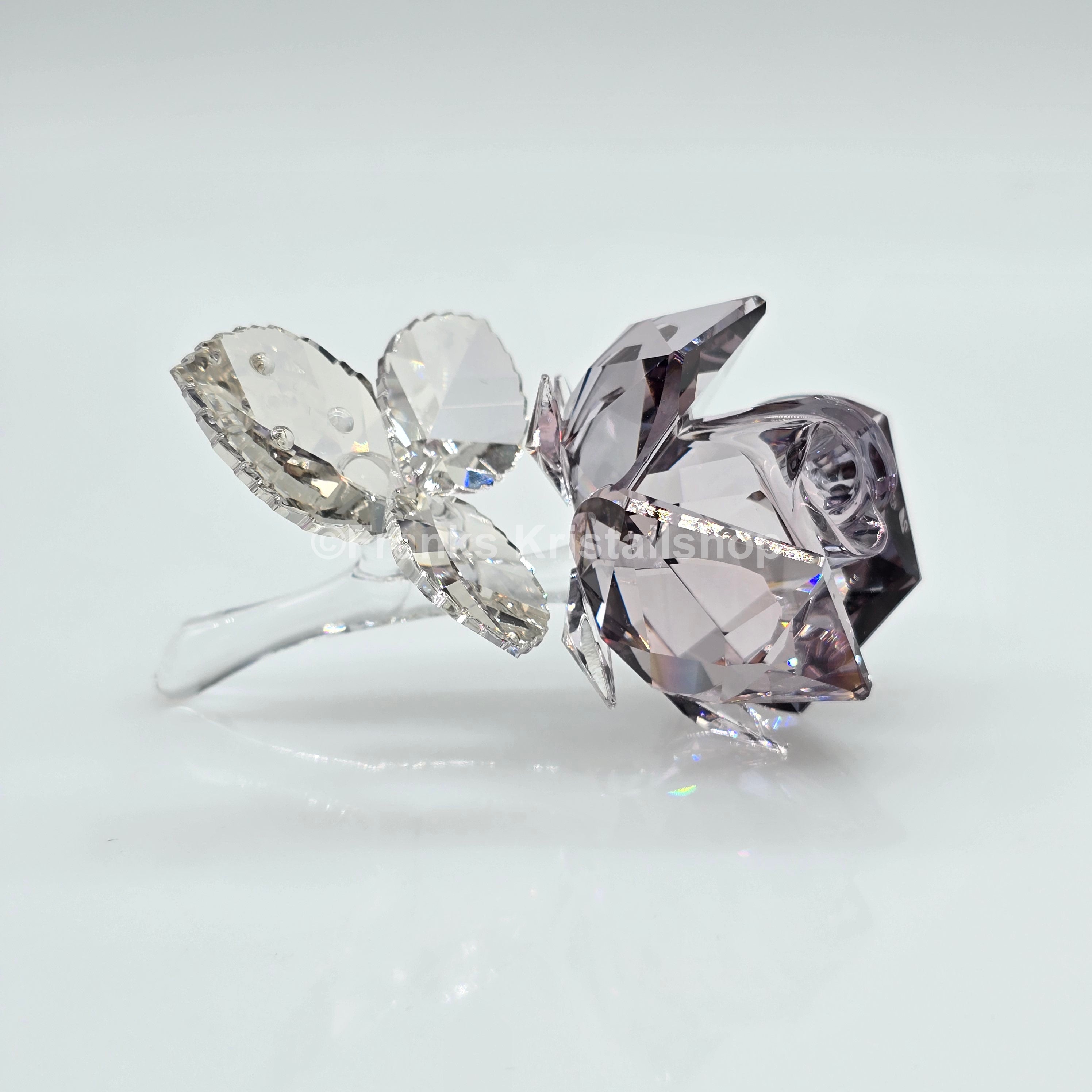 SWAROVSKI Blühende Rose Silver Shade 1113884