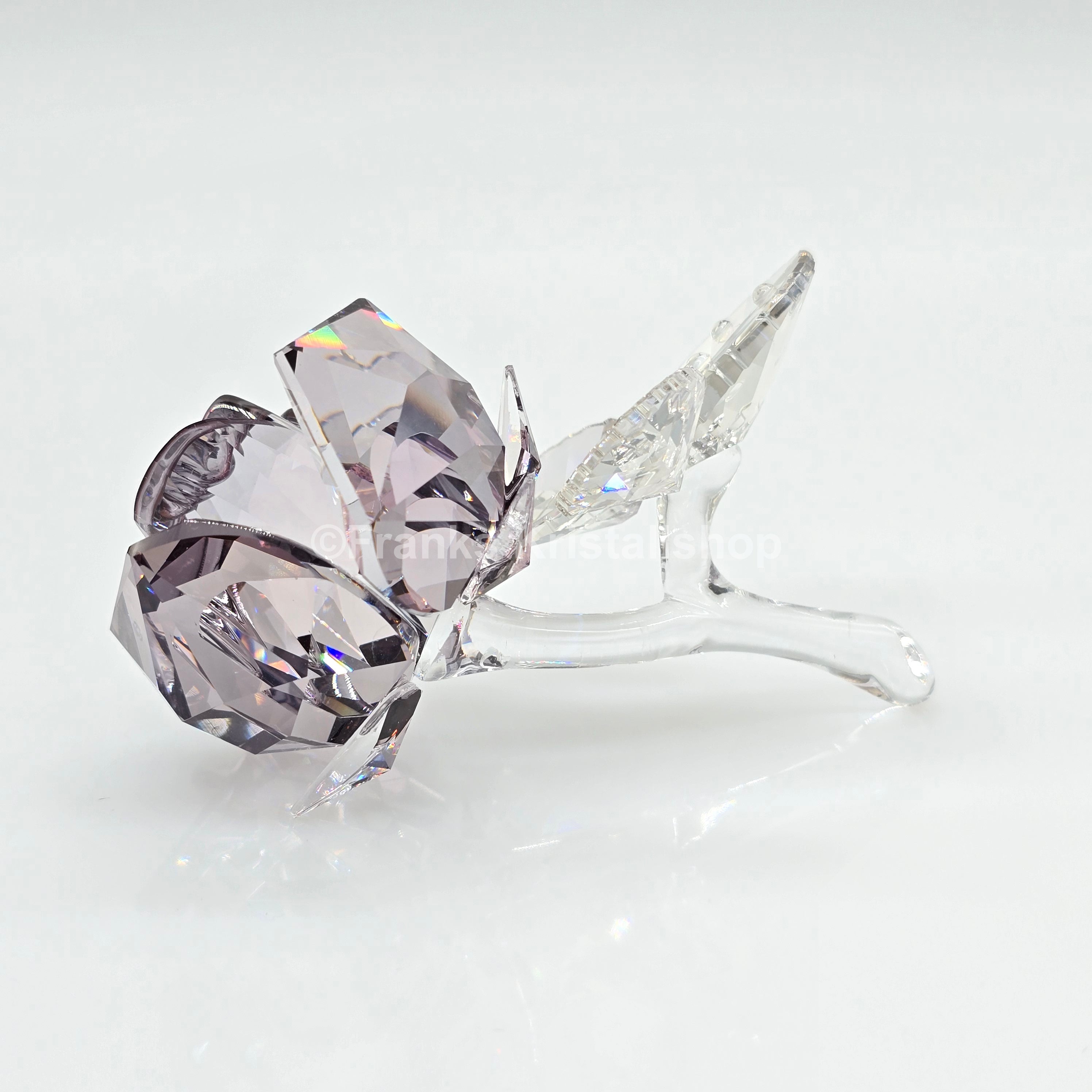 SWAROVSKI Blühende Rose Silver Shade 1113884