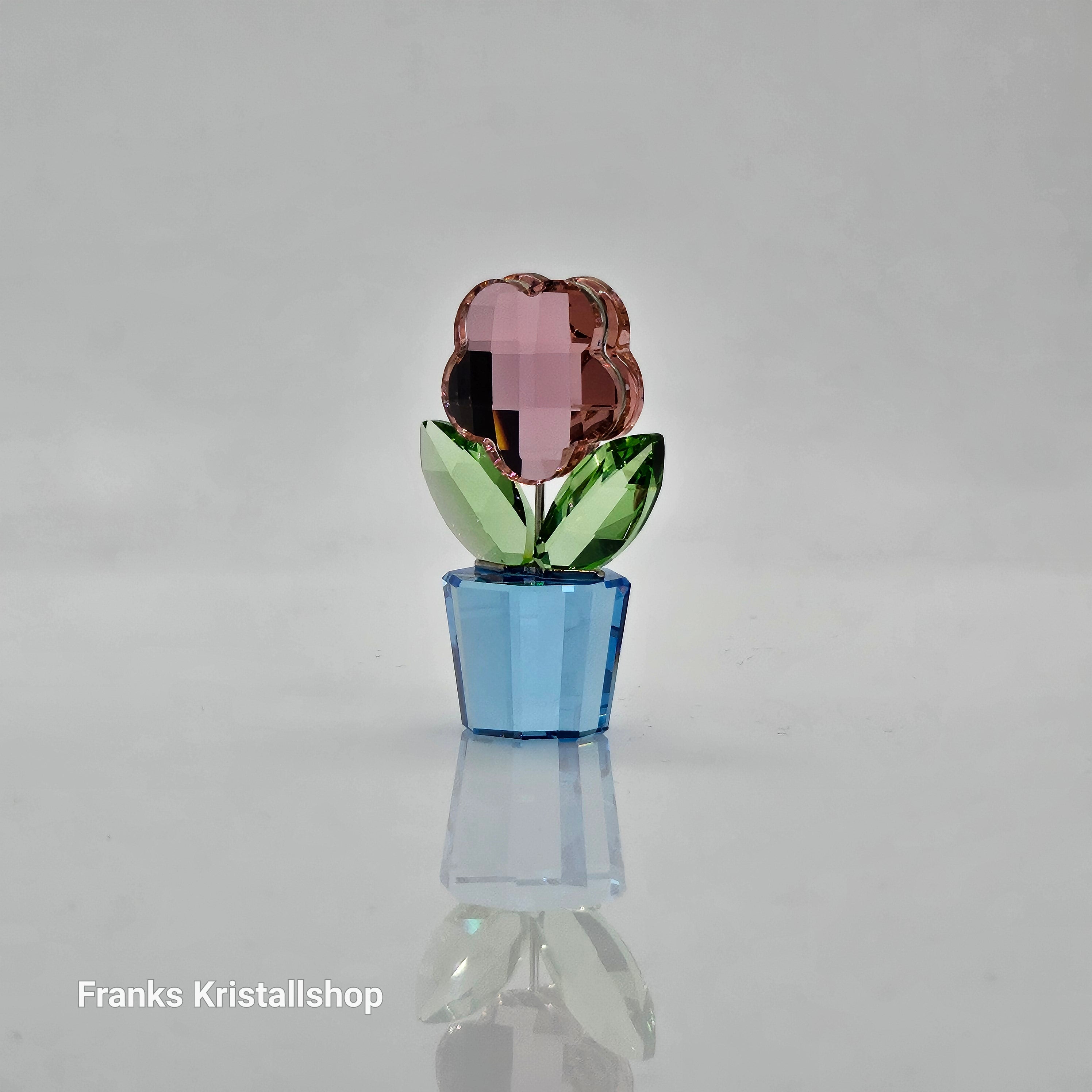 SWAROVSKI Blumenträume Blume Rosa Pink 627097 oU