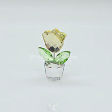Lade das Bild in den Galerie-Viewer, SWAROVSKI Blumenträume Blumentopf Tulpe Gelb im Blumentopf 657110
