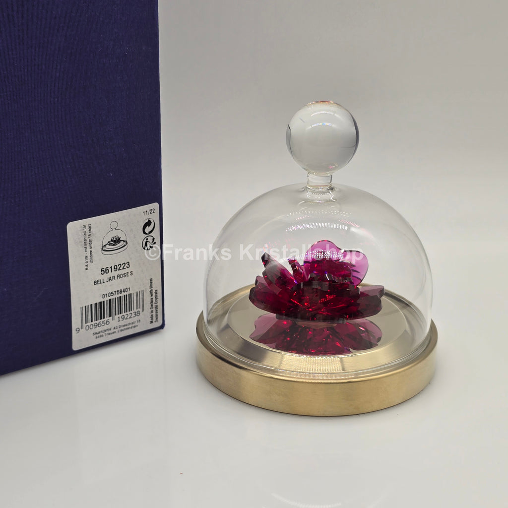 SWAROVSKI Blumenträume Garden Tales Rote Rose Glasglocke 5619223