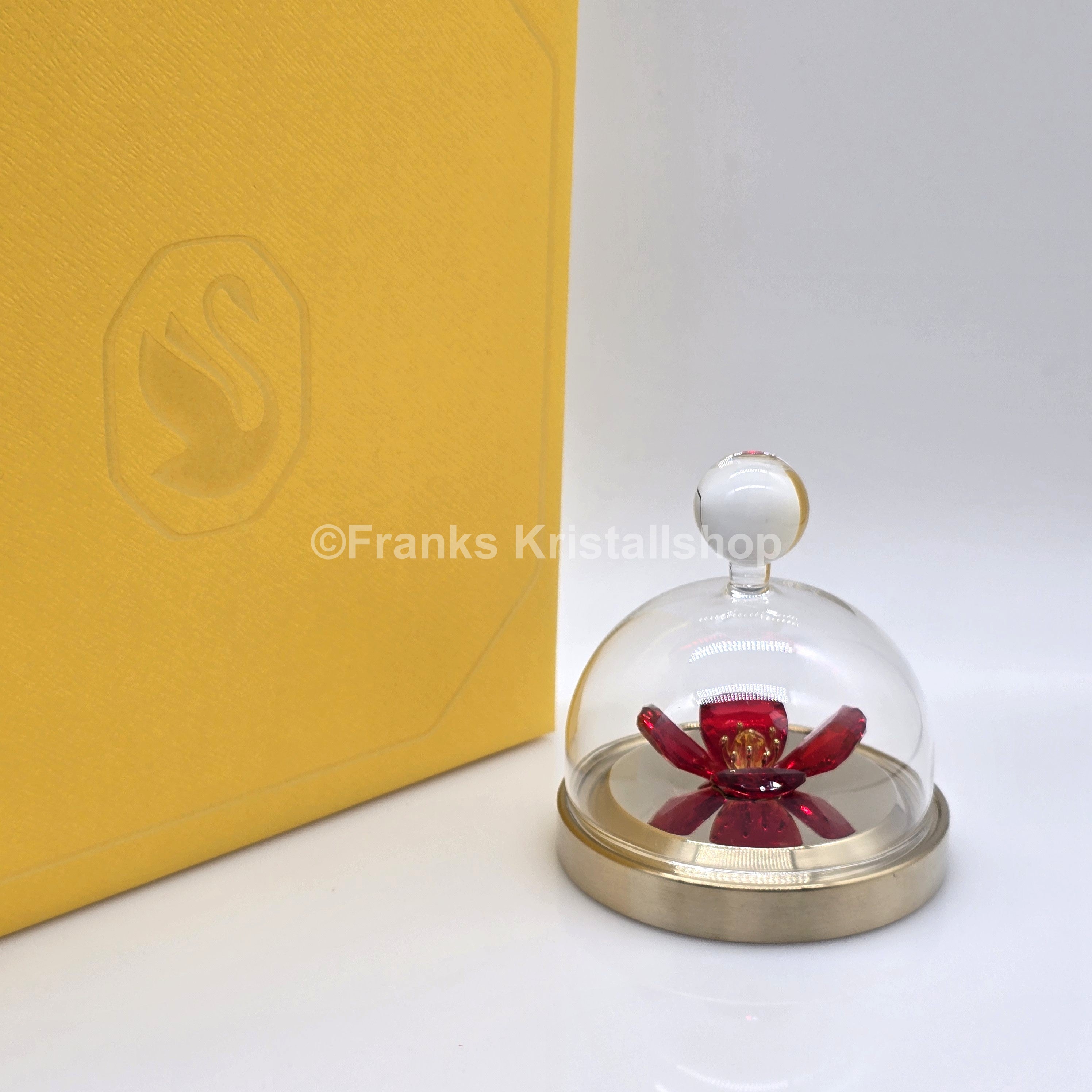 SWAROVSKI Blumenträume Garden Tales Roter Mohn Glasglocke 5646022