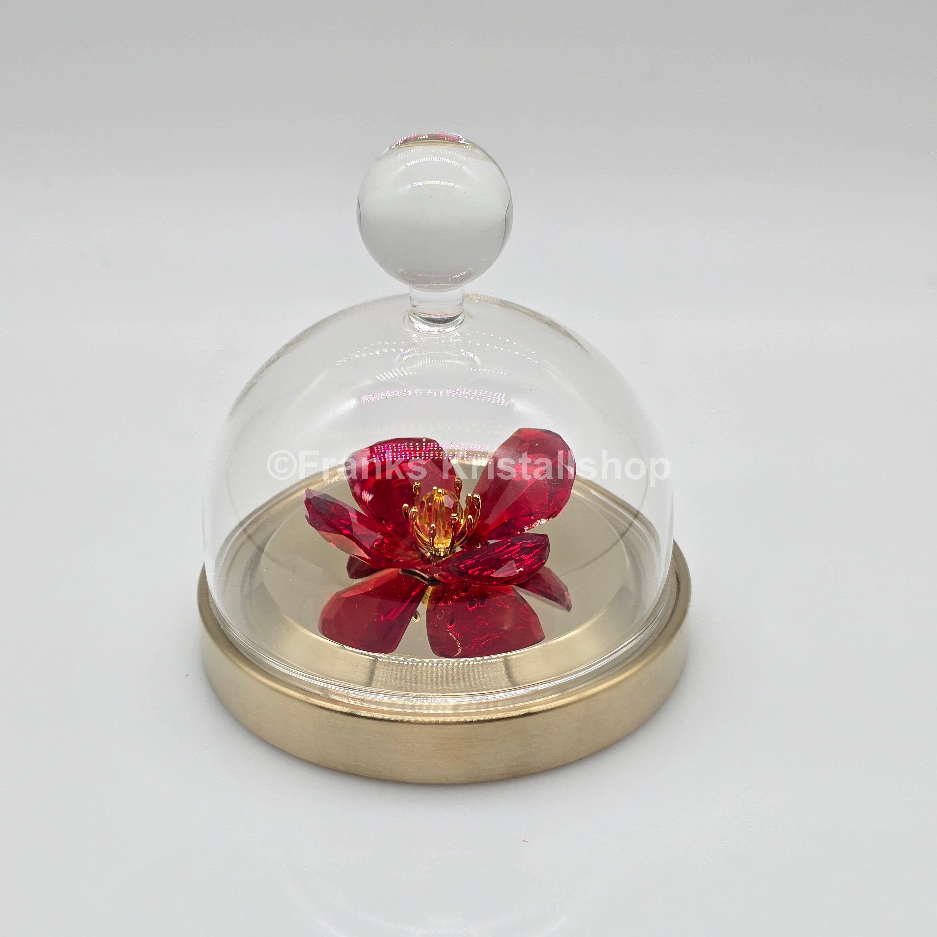 SWAROVSKI Blumenträume Garden Tales Roter Mohn Glasglocke 5646022