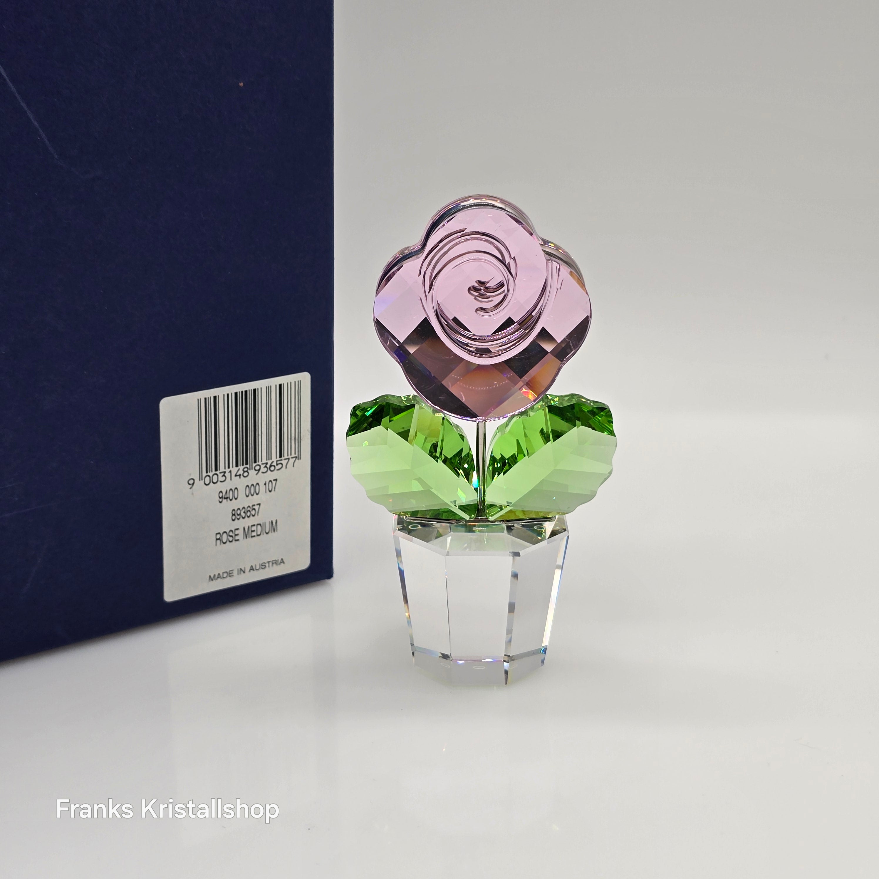 SWAROVSKI Blumenträume Rose Pink Medium 872197