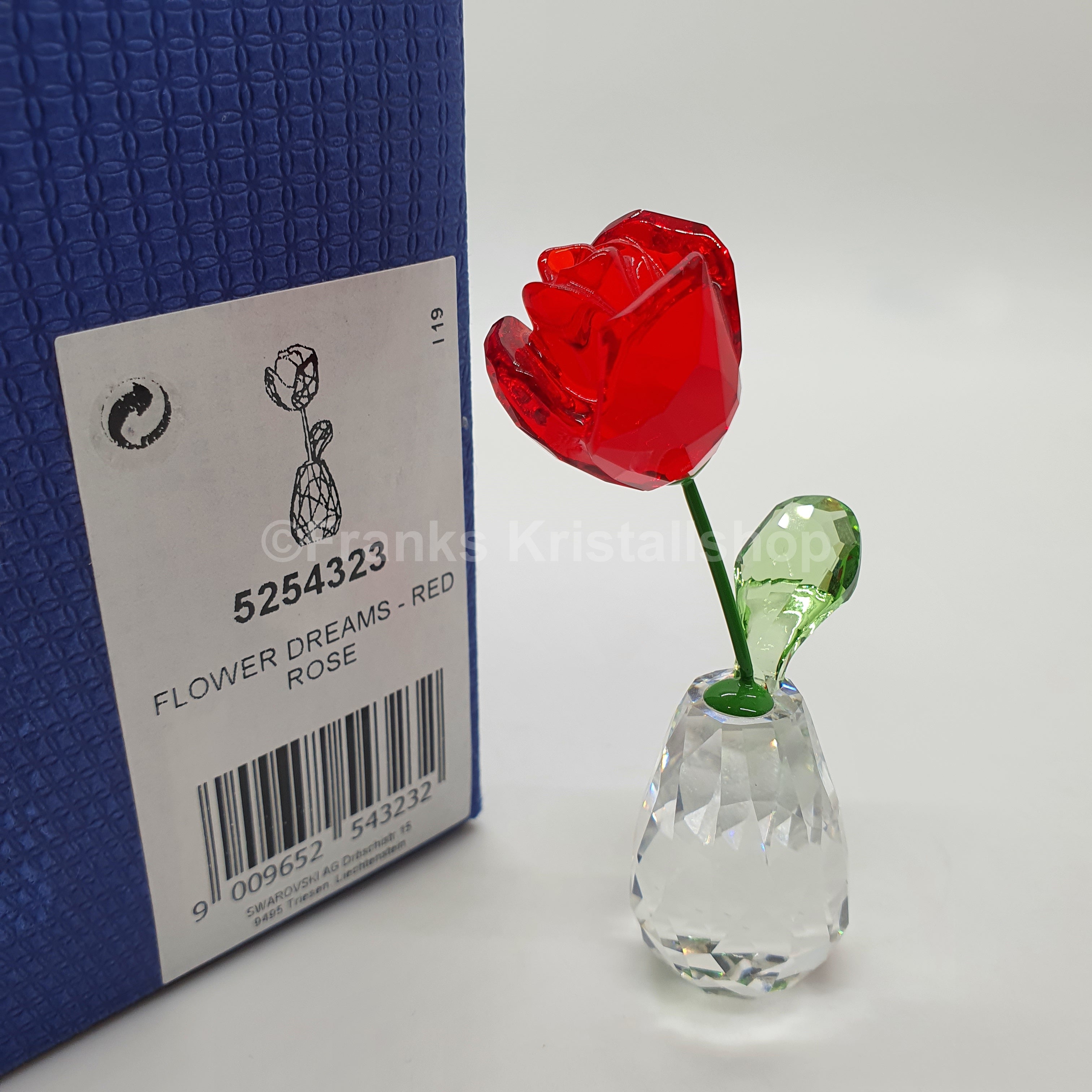 SWAROVSKI Blumenträume Rote Rose 5254323