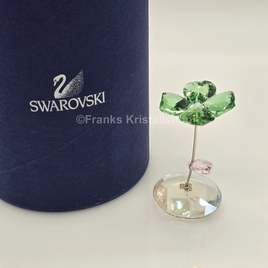 SWAROVSKI Blumenträume Schaukelnde Blume Liv Kleeblatt 1016550 oE