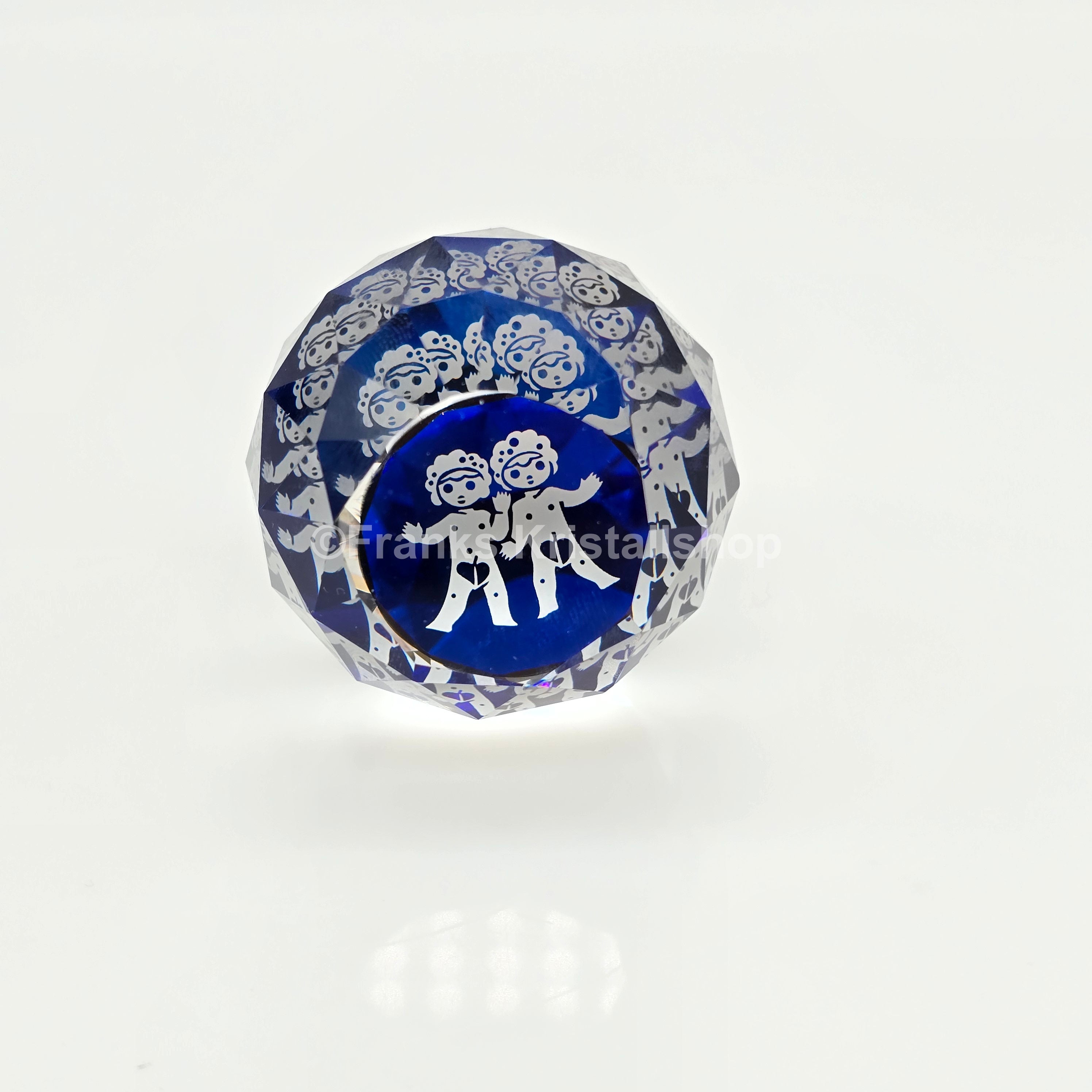 SWAROVSKI Briefbeschwerer Kugel 40 mm Zwilling oV