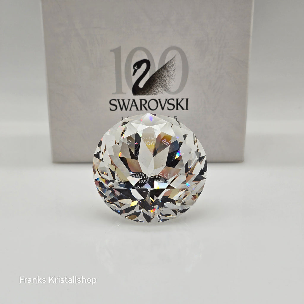SWAROVSKI Briefbeschwerer Centenar 1895 - 1995 limitiert Chaton 95NR100