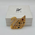SWAROVSKI SCS Brosche Schwan Centanary 003-0004418